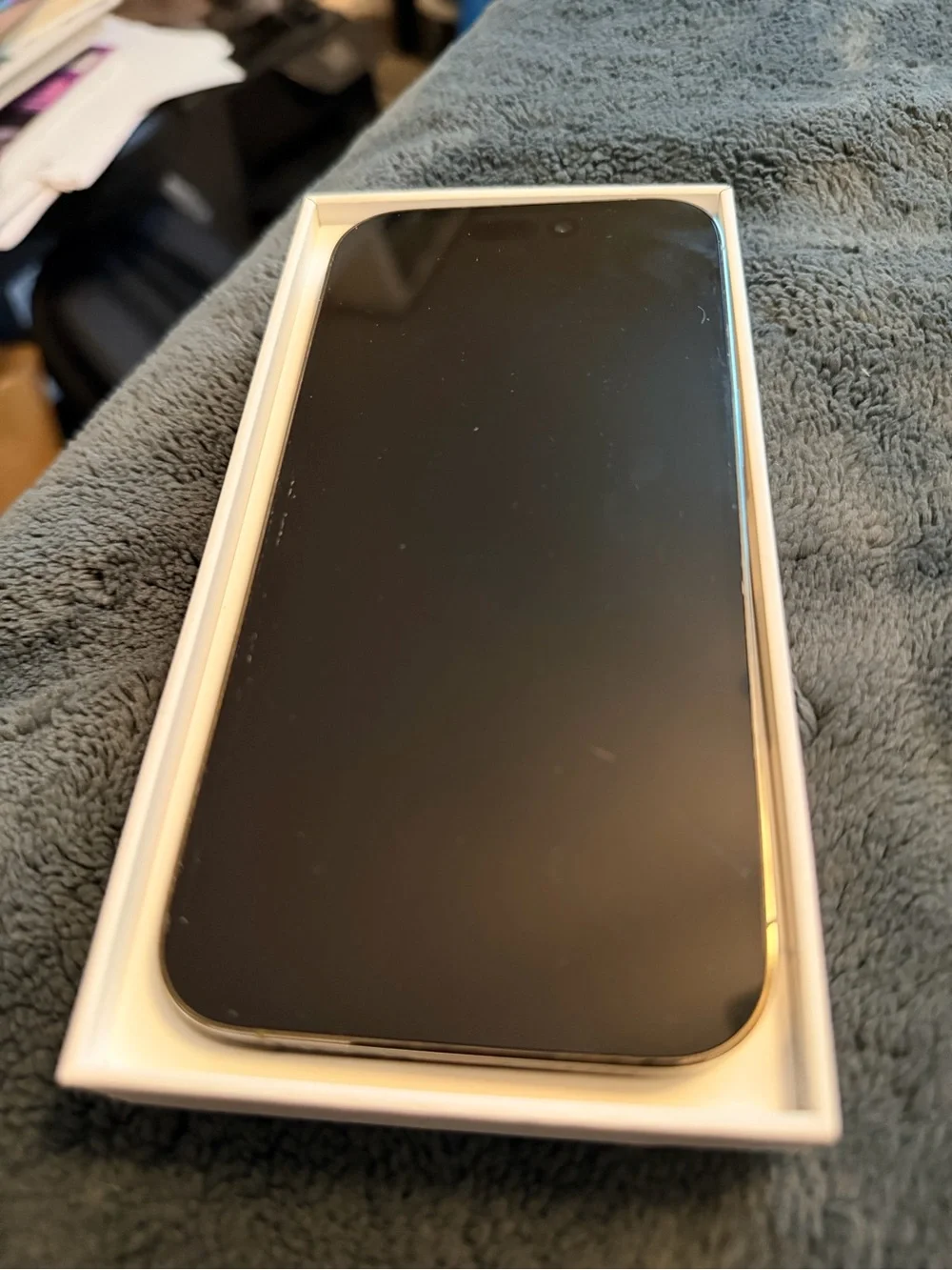 Apple iPhone 14 Pro Deep Blue with Triple Camera